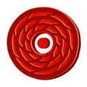  disc red cane 