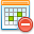  calendar delete icon 