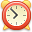  clock history red time icon 