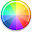  color wheel icon 