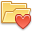  folder heart icon 