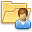  folder user icon 