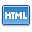  HTML значок 