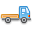  car flatbed lorry transportation icon 