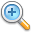  in magnifier search zoom icon 
