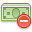  delete money icon 