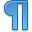  pilcrow icon 