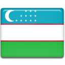  Uzbekistan Flag 
