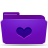  folder violet favorites 