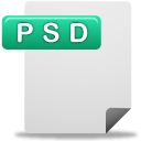  PSD значок 