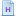 attribute blue document h icon 