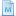  attribute blue document m icon 