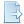  blue document export icon 