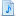  blue document music icon 