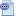  синий документ PHP значок 