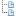  blue document tree icon 