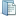  blue document folder open text icon 