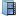  blue film folder open icon 