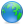  globe green icon 