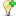  light bulb plus icon 