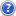  blue question icon 