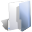  blue folder open icon 