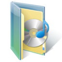  cd folder music icon 