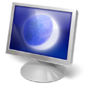  desktop eclipse monitor screen icon 