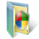  folder shield windows icon 