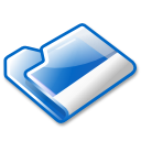 folder blue 