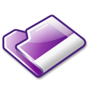  folder violet 
