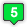  5 green icon 
