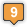  9 orange icon 