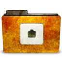  orange folder remote 