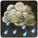  weather showers scattered 