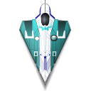  alien blaster spaceship icon 