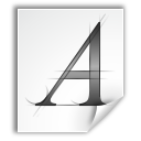  АСМ приложения шрифт х икона 