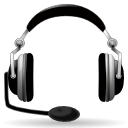  audio headphones headset icon 