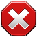  cross dialog error icon 