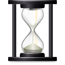  clock hourglass time icon 