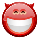  devilish face smiley icon 