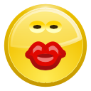  face kiss icon 