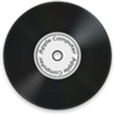  disc lp music vinyl icon 