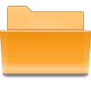  папку KDE открытый значок 