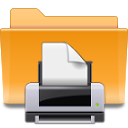  folder kde print icon 