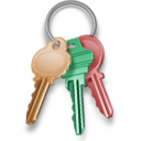  KeePassX ключ llaves безопасности Seguridad значок 