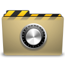  folder locked manilla security icon 