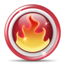  fire hot nero icon 