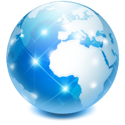  browser earth globe internet network world icon 