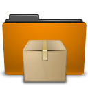  folder orange tar icon 